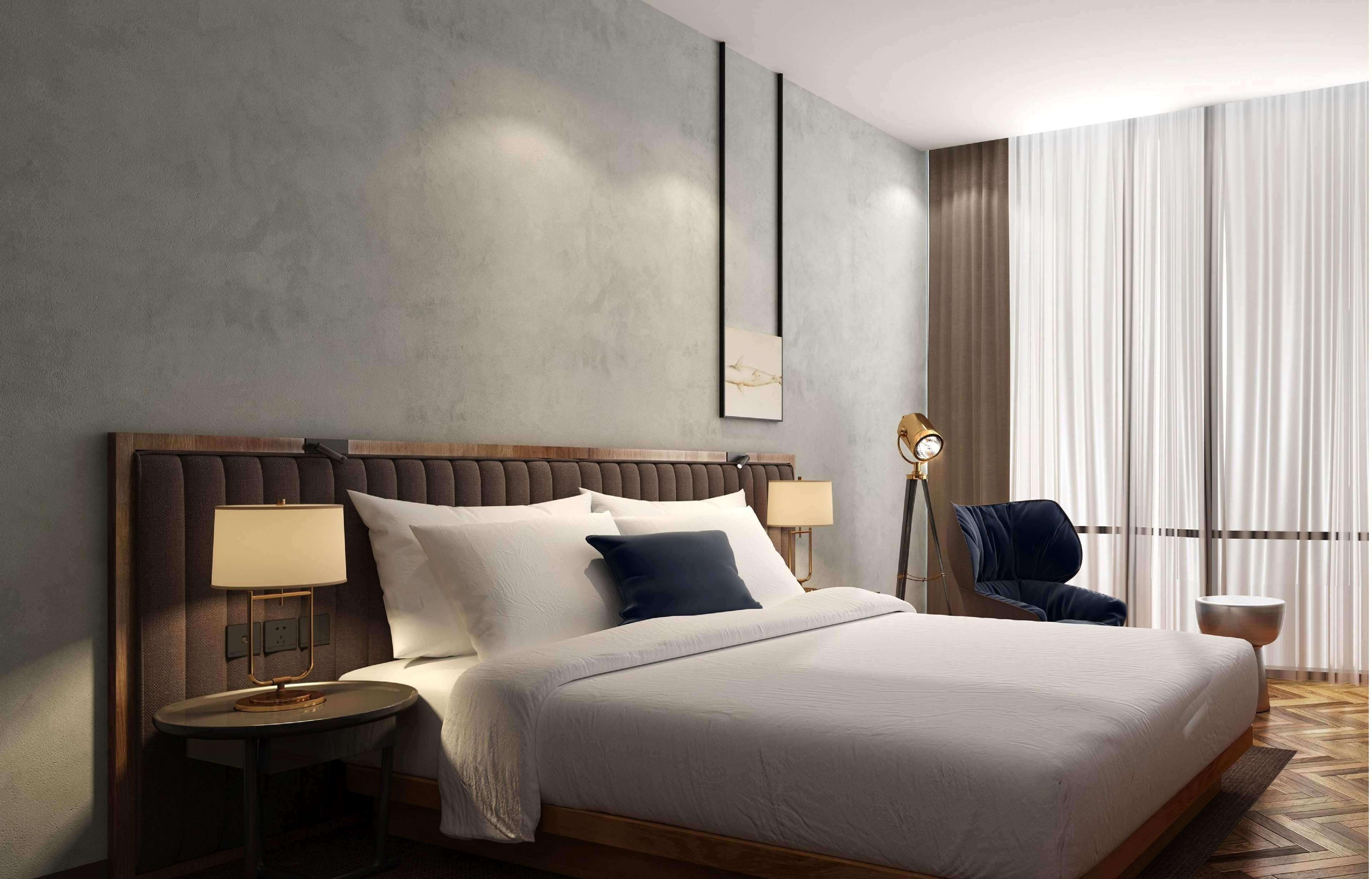 Doubletree By Hilton Dubai M Square Hotel & Residences Εξωτερικό φωτογραφία A bedroom